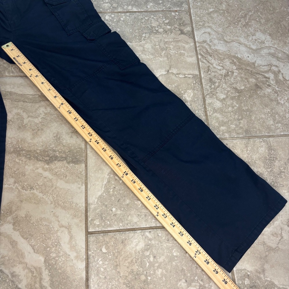 5.11 Tactical Series Womens Navy Blue Ripstop Cargo Pants Size 6 Regular TAC-143 - Picture 13 of 14